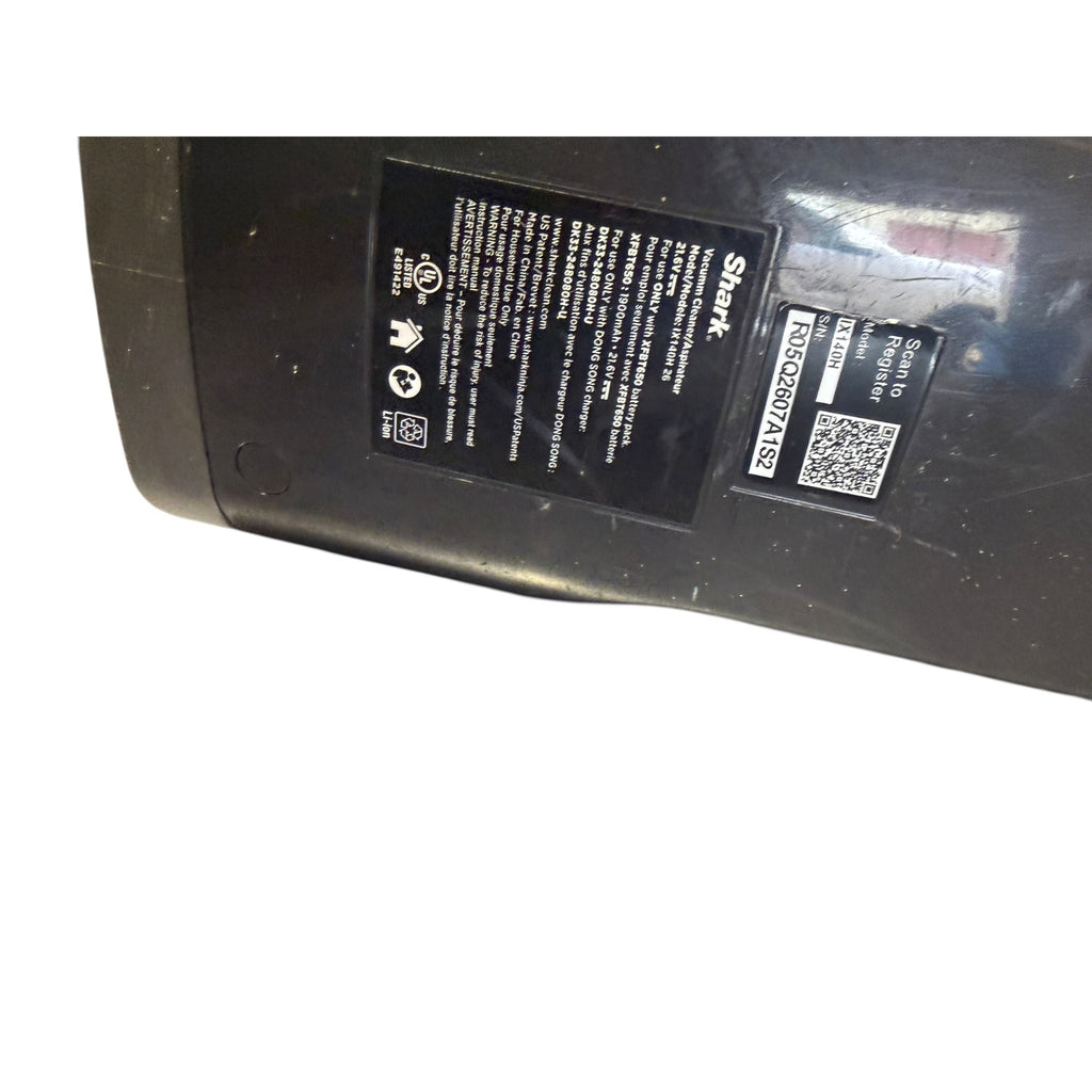 Shark IX140H Cordless Vacuum Motor Main Unit Handheld Body Tested Battery Holds Charghe( Preowned)lot001🏝️