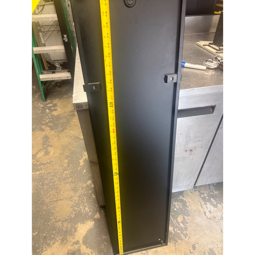 # OmniMount Server AV Rack Side Panel 48" Black Steel Removable Enclosure Cabinet( Preowned)