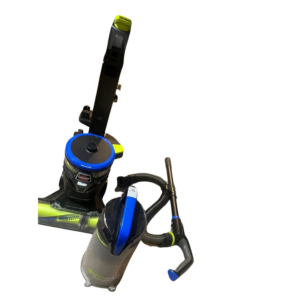 Bissell Pet Hair Eraser Turbo Rewind Upright Vacuum Cleaner Model 27909 ( Preowned)