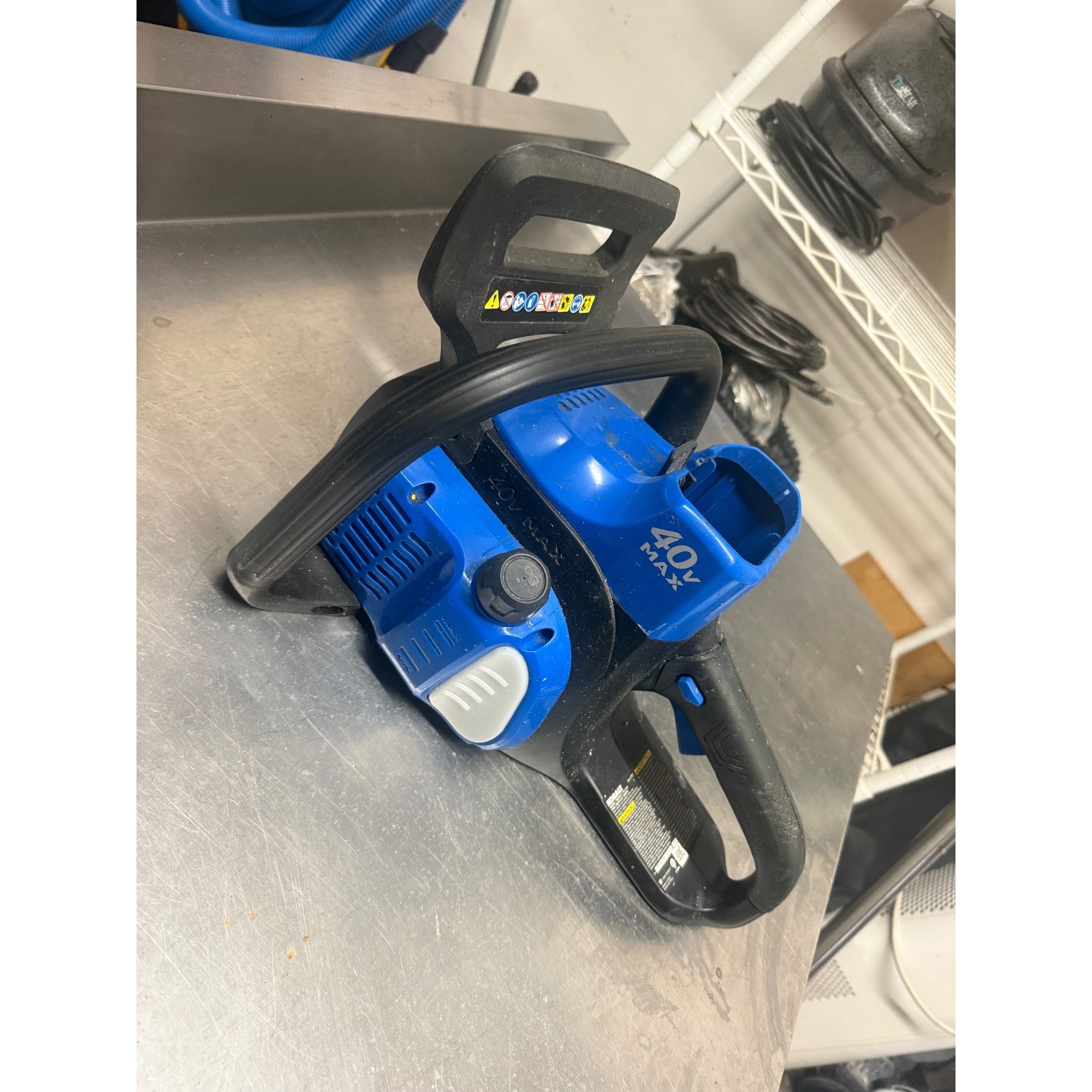 ✨ -Kobalt KCS120 40V Max Chainsaw For Parts Repair Motor Housing Tool Only