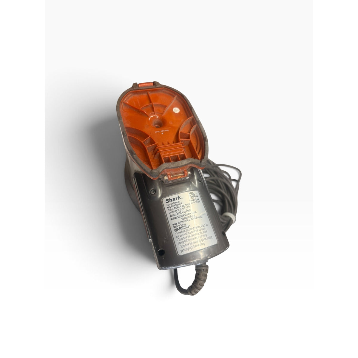 shark rocket hv302 motor base unit no top cover  no rear filter cover( Preowned)(