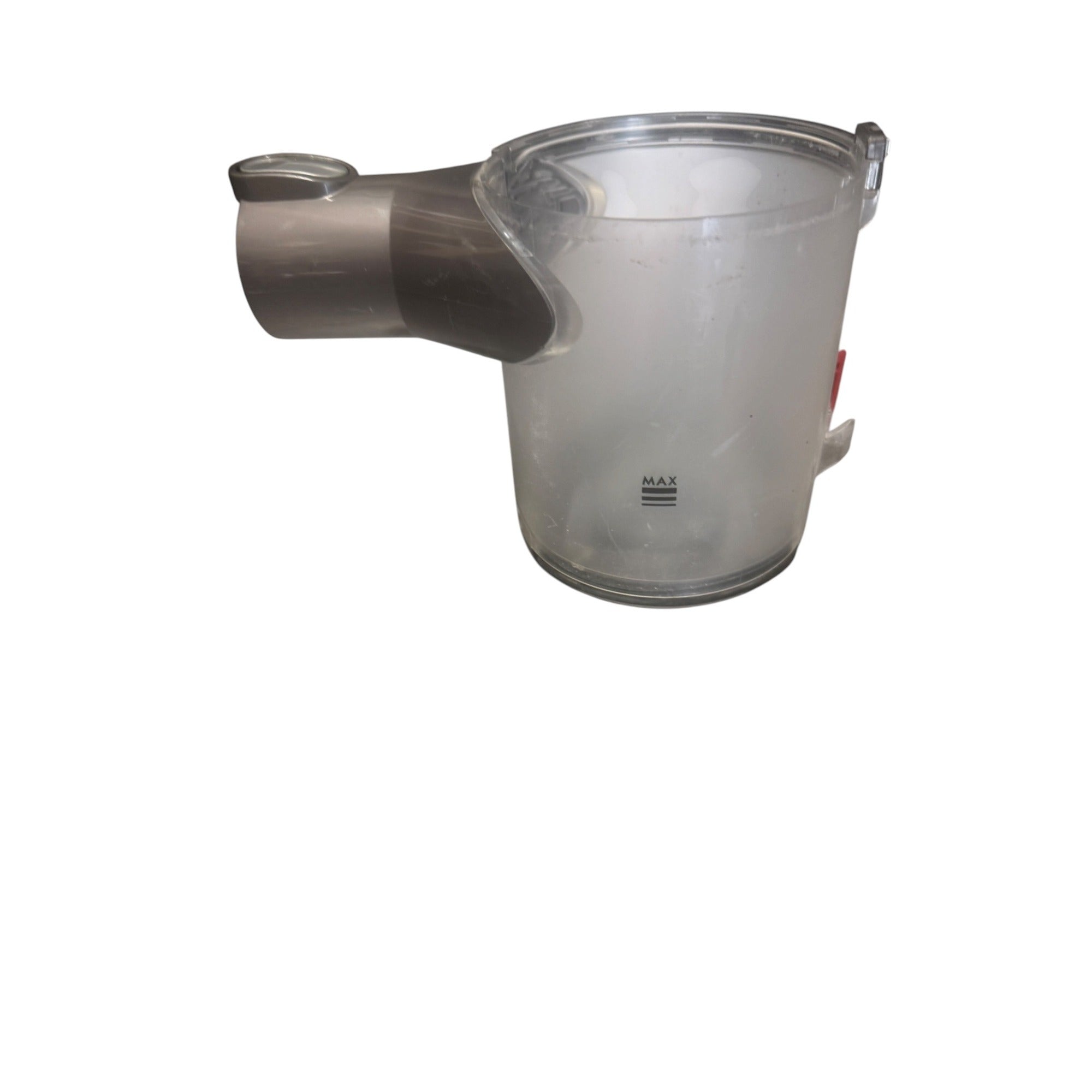 ✨ Genuine Dyson V8 SV10 Dust Bin Canister Assembly Clear Gray Red Release OEM Preowned