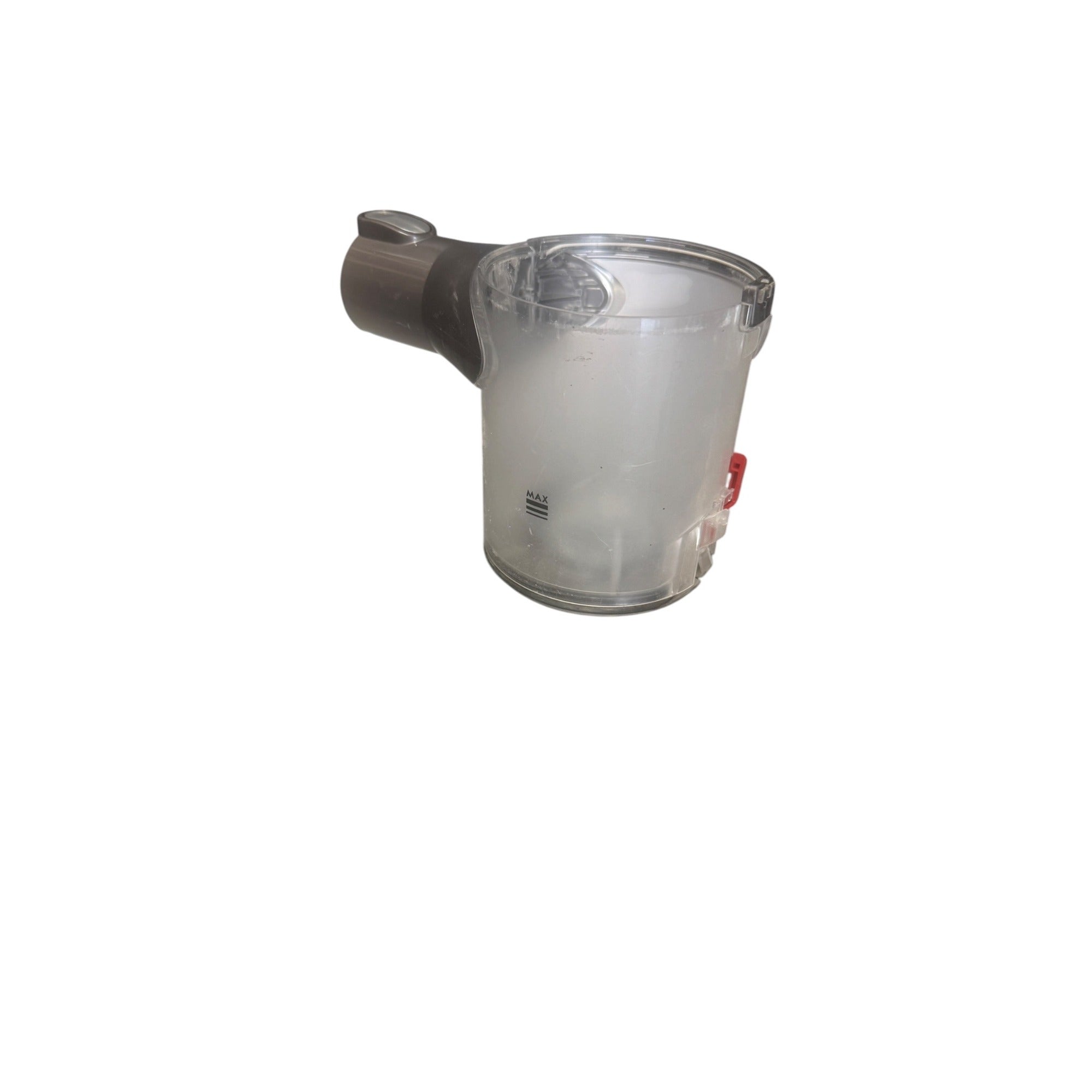 ✨ Genuine Dyson V8 SV10 Dust Bin Canister Assembly Clear Gray Red Release OEM Preowned