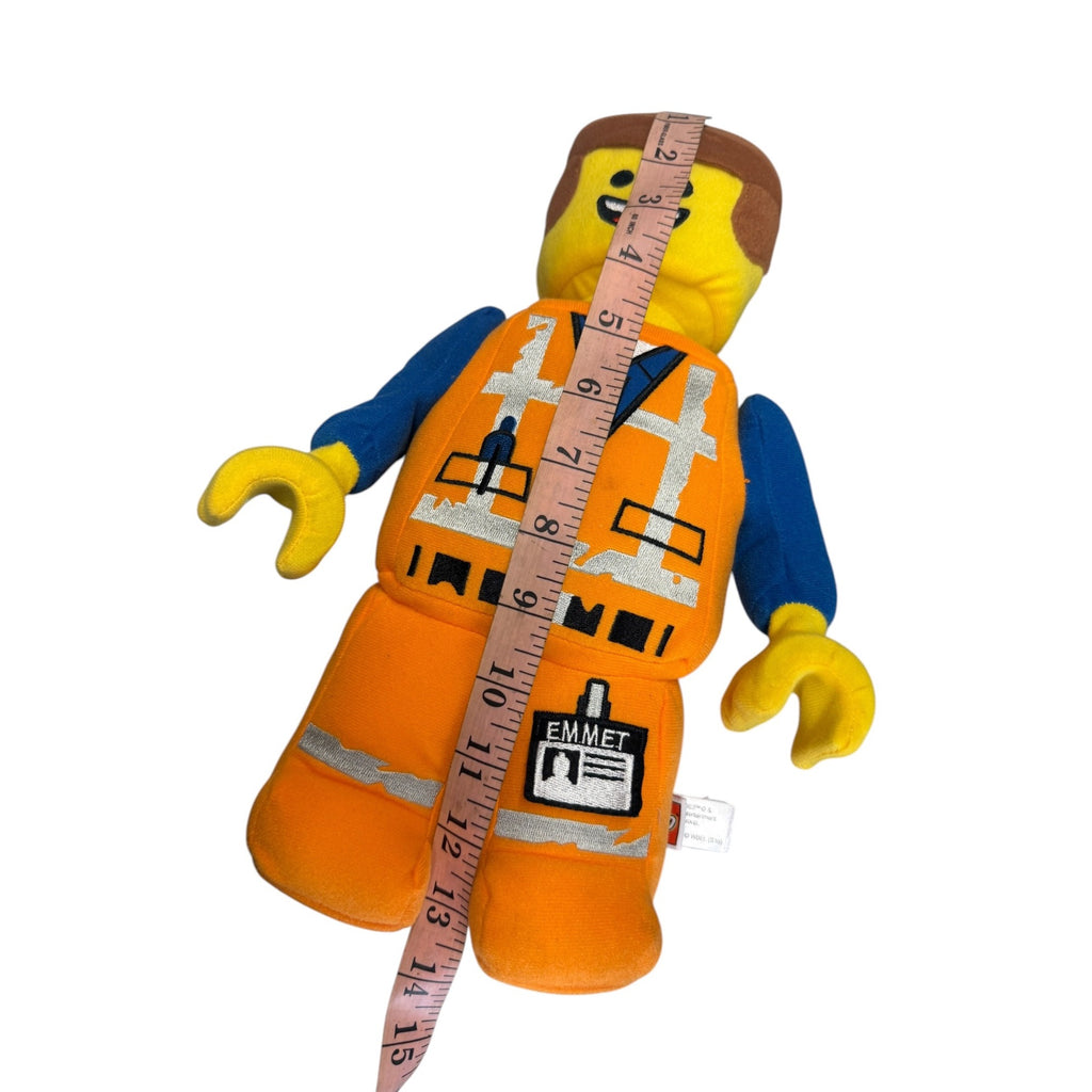 ✨LEGO Emmet Plush Figure Movie Character Stuffed Doll 14” ( preowned)