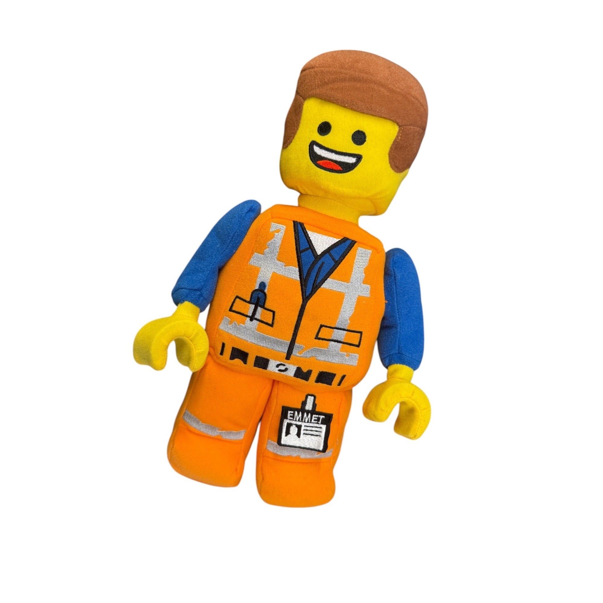 ✨LEGO Emmet Plush Figure Movie Character Stuffed Doll 14” ( preowned)